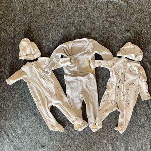neutral baby bundle // sizes 3 -6 mo